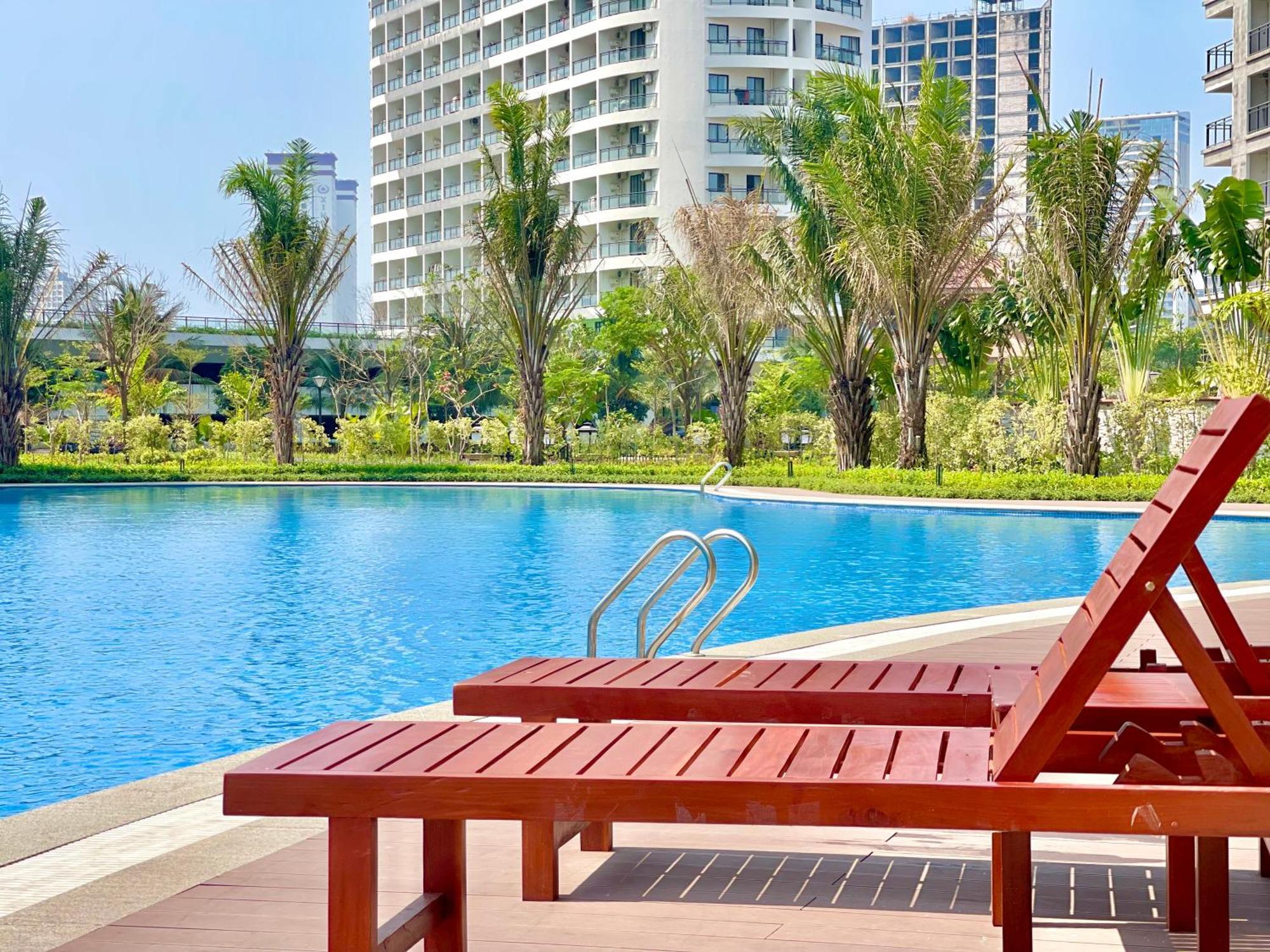 Star Bay Residence Sihanoukville - 400M To Sokha Beach Экстерьер фото